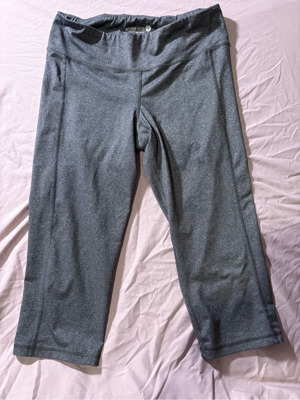 Old Navy Girls Gray Active Capris